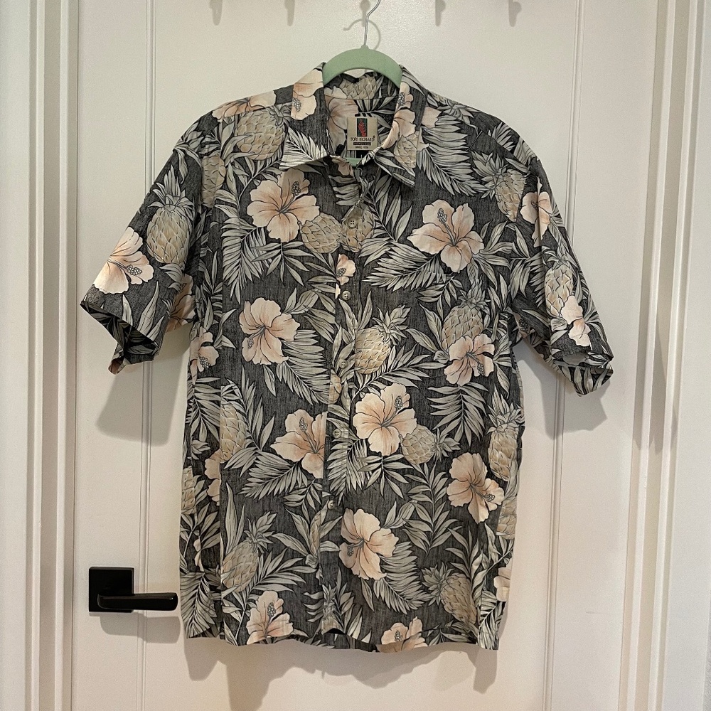 Tori Richard Vintage Aloha Shirt Made In Hawaii